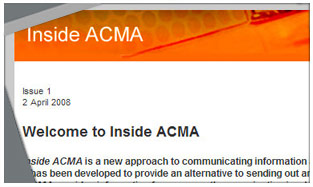 Inside ACMA Bulletin